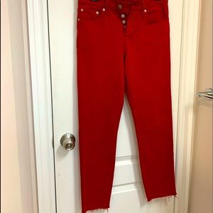 Original Red Levi’s Jeans